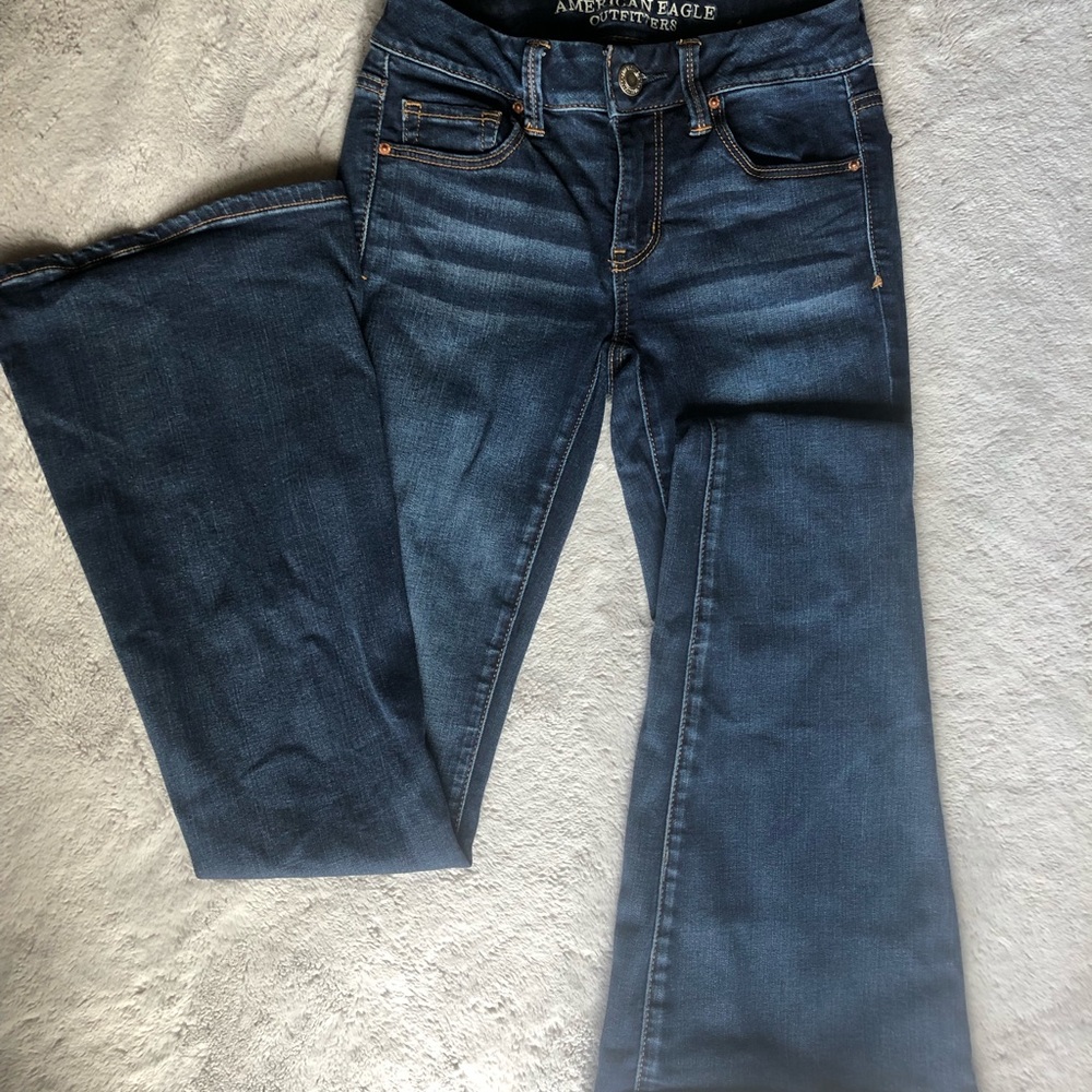 American eagle super stretch boot cut jeans